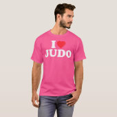 I Heart Judo T-shirt (Voorkant volledig)
