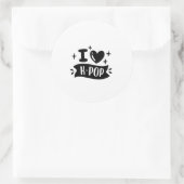 I Heart K-Pop Sticker (Tas)