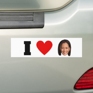 I Heart Kamala Harris Bumpersticker