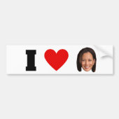 I Heart Kamala Harris Bumpersticker (Voorkant)