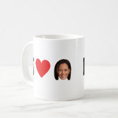 I Heart Kamala Harris Koffiemok (Voorkant links)