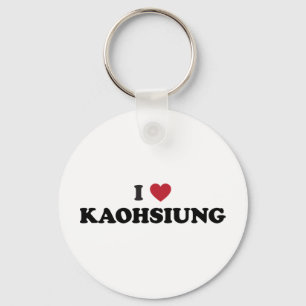 I Heart Kaohsiung Taiwan Sleutelhanger
