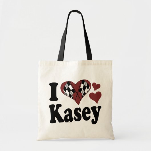 I Heart Kasey Tote Bag (Voorkant)