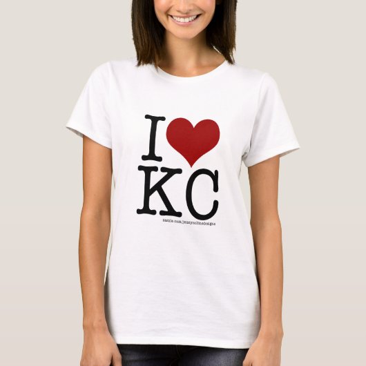 I HEART KC T-SHIRT (Voorkant)