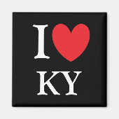 I Heart Kentucky Magnet (Voorkant)