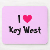 I Heart Key West Florida Muismat (Voorkant)
