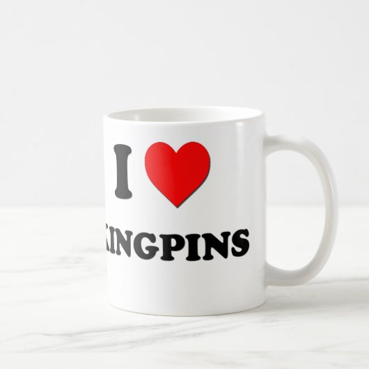 I Heart Kingpins Koffiemok (Rechts)
