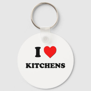 I Heart Kitchens Sleutelhanger