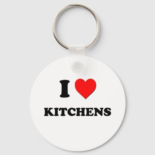 I Heart Kitchens Sleutelhanger (Voorkant)