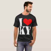 I Heart KY T-shirt (Voorkant volledig)