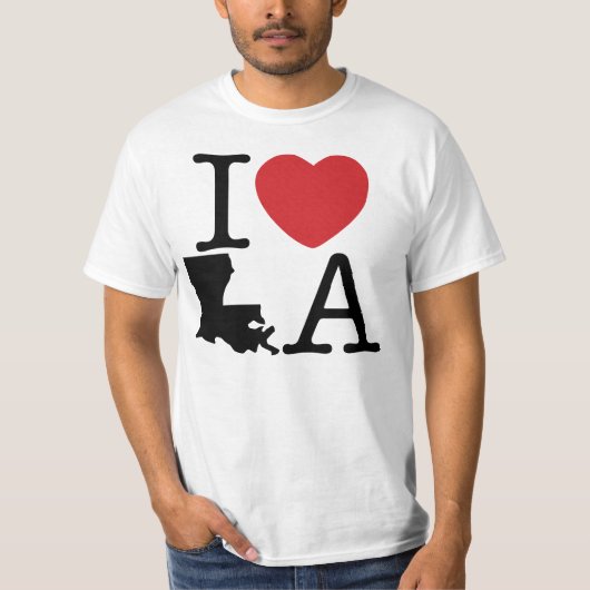 I Heart LA T-shirt (Voorkant)