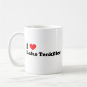 I Heart Lake Tenkiller Koffiemok (Links)