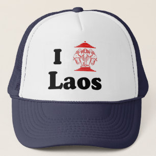 I Heart LAOS Trucker Pet