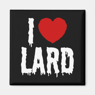 I HEART-LARD MAGNEET