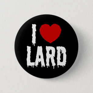 I HEART-LARD RONDE BUTTON 5,7 CM
