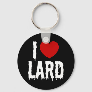 I HEART-LARD SLEUTELHANGER