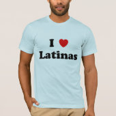 I Heart Latinas T-shirt (Voorkant)