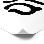 I Heart (Liefde) Farang Poster (Hoek)