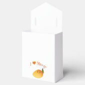 I Heart (liefde) Mango Bedankdoosjes (Geopend)