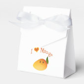 I Heart (liefde) Mango Bedankdoosjes (Voorkant Zijde)