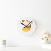I Heart (liefde) Mango Ronde Klok (Huis)