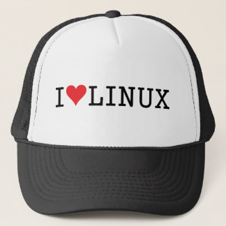I Heart Linux 2 Trucker Pet