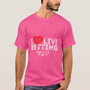 I Heart Live Wedden T-shirt