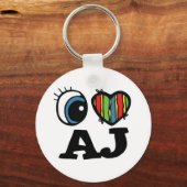 I Heart (Love) AJ Sleutelhanger (Voorkant)
