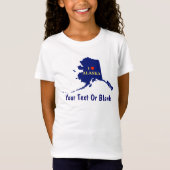 I Heart (Love) Alaska T-shirt (Voorkant)