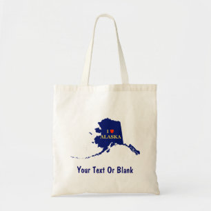 I Heart (Love) Alaska Tote Bag
