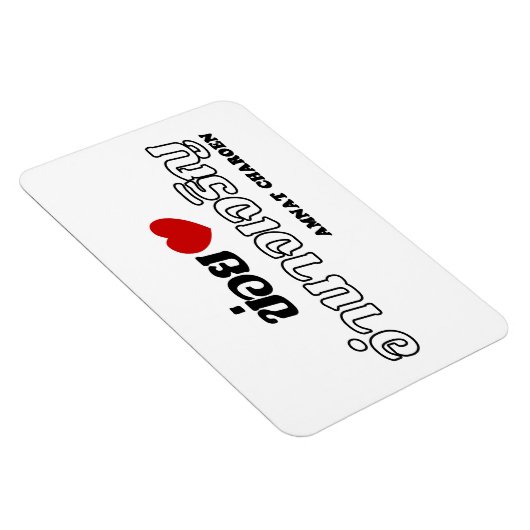 I Heart (Love) Amnat Charoen, Isan, Thailand Magneet (Rechterzijde)