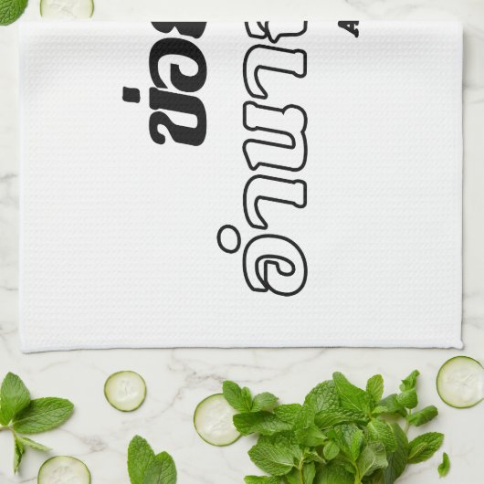 I Heart (Love) Amnat Charoen, Isan, Thailand Theedoek (Gevouwen)