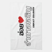 I Heart (Love) Amnat Charoen, Isan, Thailand Theedoek (Verticaal)