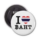 I Heart (Love) Baht Button Flesopener (Voorkant)