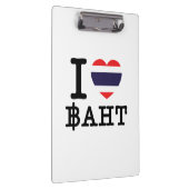 I Heart (Love) Baht Klembord (Rechts)