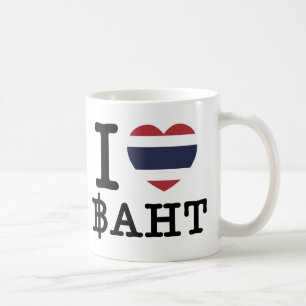 I Heart (Love) Baht Koffiemok