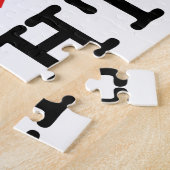 I Heart (Love) Baht Legpuzzel (Zijkant)