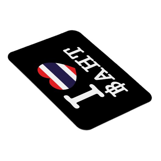 I Heart (Love) Baht Magneet (Rechterzijde)