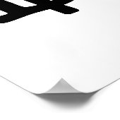 I Heart (Love) Baht Poster (Hoek)