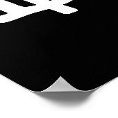 I Heart (Love) Baht Poster (Hoek)