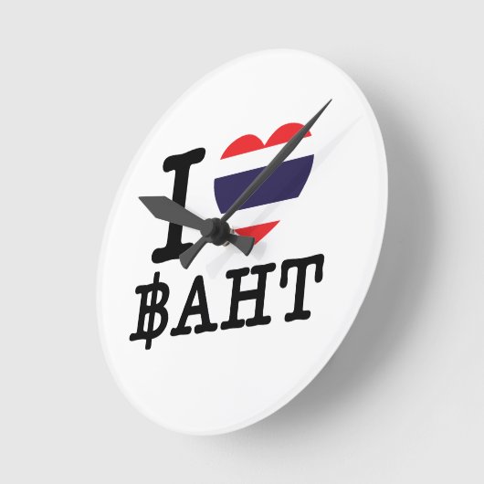 I Heart (Love) Baht Ronde Klok (Hoek)