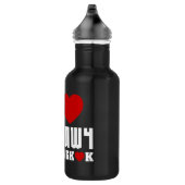 I Heart (Love) Bangkok [Krung Thep] Waterfles (Rechts)