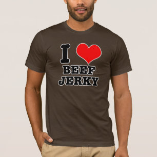 I HEART (LOVE) beef jerky T-shirt