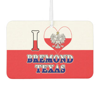 I Heart Love Bremond Texas Luchtverfrisser