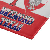 I Heart Love Bremond Texas Snijplank (Hoek)