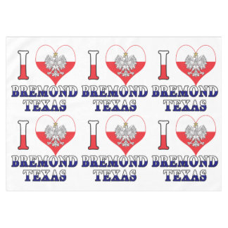 I Heart Love Bremond Texas Tafelkleed