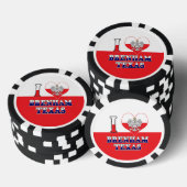 I Heart Love Brenham Texas Poker Chips (Opstapeling)