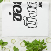 I Heart (Love) Bueng Kan, Isan, Thailand Theedoek (Gevouwen)