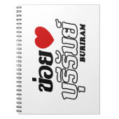 I Heart (Love) Buriram, Isan, Thailand Notitieboek (Voorkant)