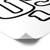 I Heart (Love) Buriram, Isan, Thailand Poster (Hoek)